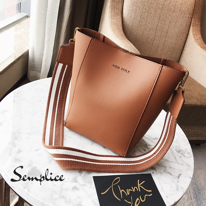 

Women's handbag new Thick quality PU square adjustable shoulder strap size all-match dual-use bag girl shoulder bag