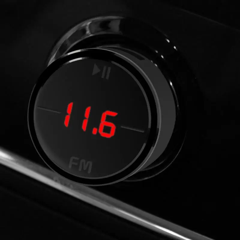 Bluetooth автомобильный комплект музыкальный плеер вращающийся MP3 fm-передатчик модулятор 3.1A двойной USB Автомобильное зарядное устройство Поддержка U диск и вольтметр