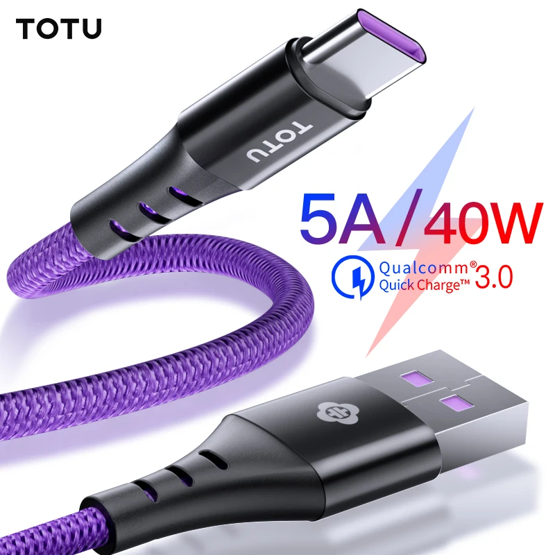 5А Supercharge usb type C кабель для mate 20 10 Pro P30 P20 P10 Honor10 быстрое зарядное устройство Шнур USB