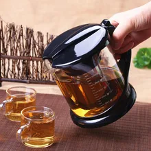 Творческий Китайский Чай Наборы для ухода за кожей боросиликатного Стекло pp термостойкие Стекло Чай комплект Чай чайник с фильтром здоровья Цветочный чай Чай горшок