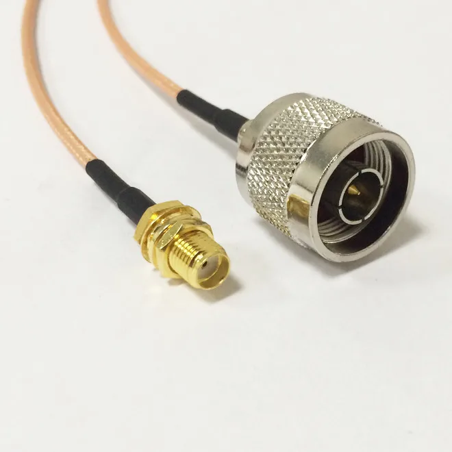 N Тип штекер к SMA Гнездовой разъем кабель 15 см RG-316 sma к N Тип антенны удлинитель цена