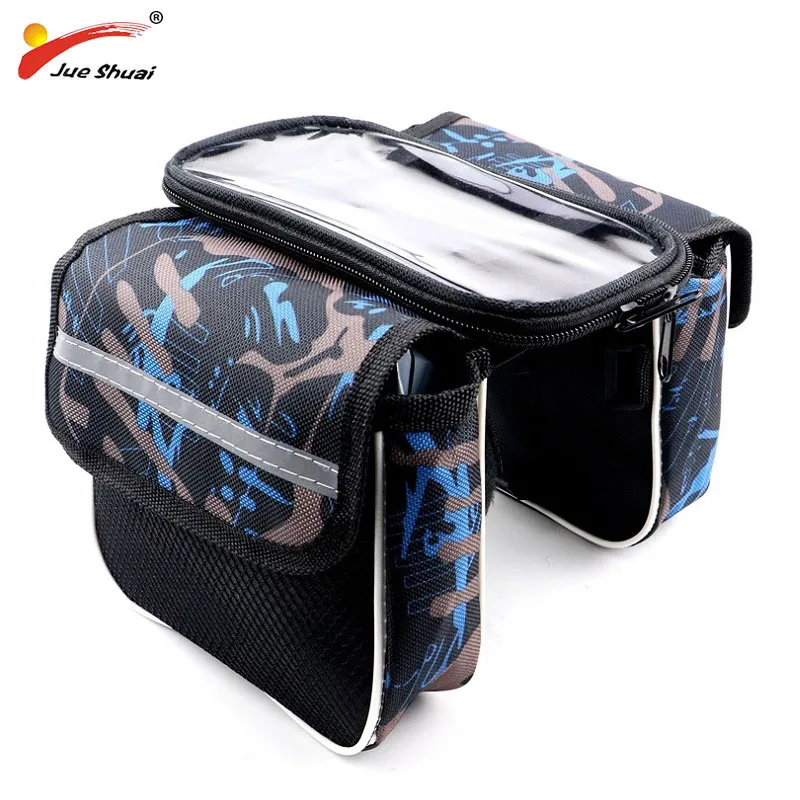 Perfect JS Waterproof Bike Bag Cycling Bag Basket For A Bicycle Rain And Dust Proof Use For Mountain Bikes On Frame Bike accessories ce 0