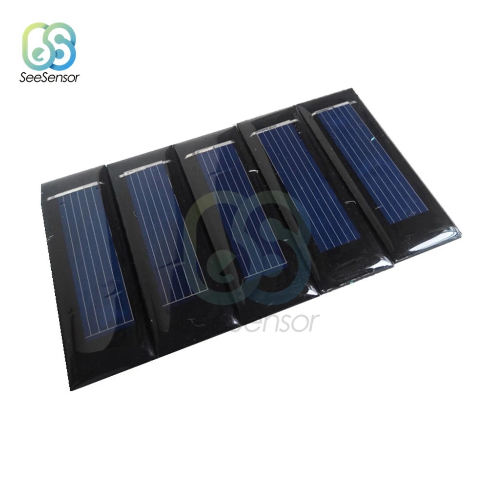 Солнечная панель 0,5 В, 6 в, 9 В, Мини Солнечная система, сделай сам, для батареи, сотового телефона, зарядные устройства, портативная солнечная батарея 0,05 Вт, 0,6 Вт, 1 Вт, 1,5 Вт