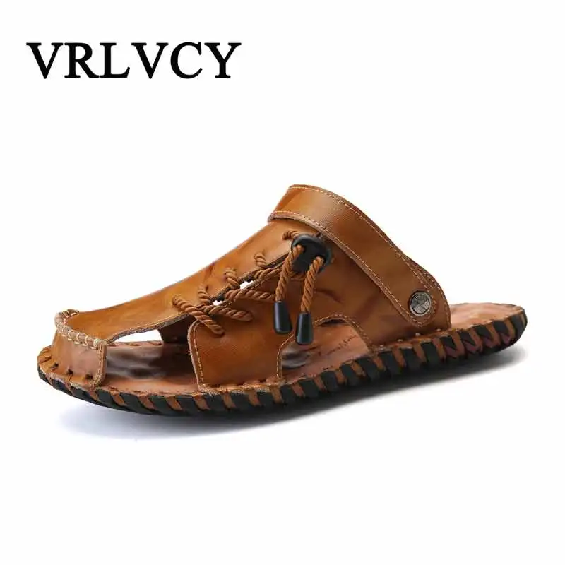 

Men's Beach Sandals Summer Soft Men's Casual Shoes 2018 New Breathable Walking Men's Shoes Men's Fashion Sandals
