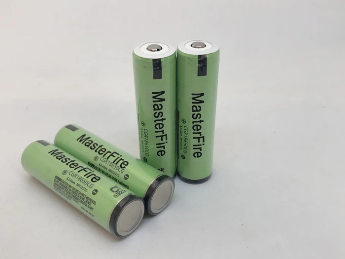 MasterFire 20 шт./лот защищенные оригинальные CGR18650CG 18650 2250 мАч литиевые батареи с PCB для Panasonic
