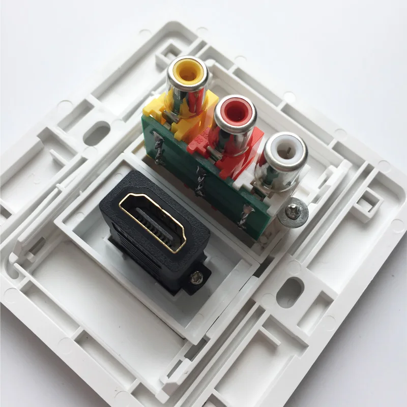 Directly Plug HDMI + RCA outlet pic 7