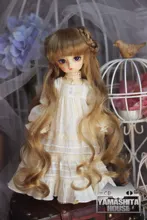 1 3 1 4 1 6 Bjd Doll Wig European Austria Princess volume Brown wine red