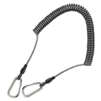 

Fishing Lanyards Boating Ropes Retention String Fishing Rope with Camping Secure Lock Retractable Safety Rope max 661 Ib