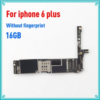 

original motherboard for iphone 6 Plus 5.5inch without fingprint 16GB mainboard without Touch ID 100% tested logic board