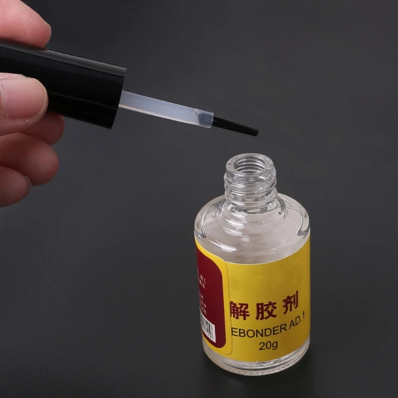 20g Glue Adhesive Superglue Remover Cleaner Debonder Bottle For UV Epoxy Resin