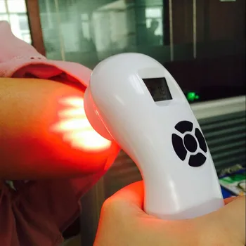 

LLLT Handy Cure laser therapy device with 808nm and 650nm for Pain Relief, Wounds Healing, Injuries,Anti-inflammations