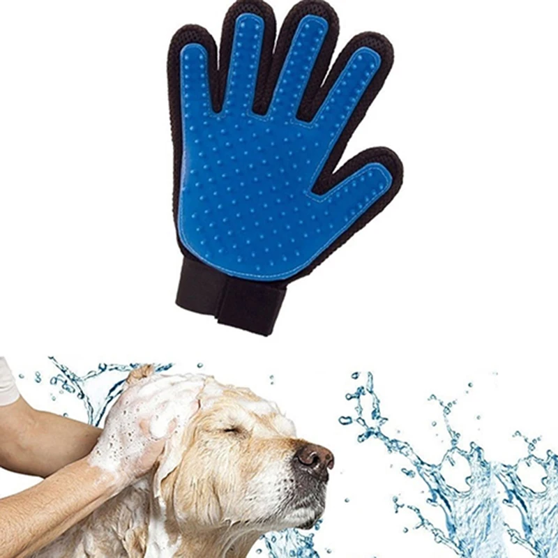Silicone Pet Washing Glove Cat Dog Massage Pet Hair Removal Grooming