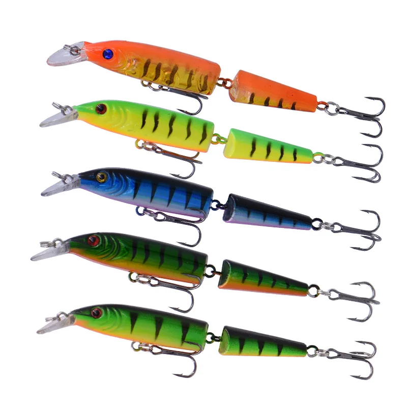  Ningyo Hime 10.7cm 9.1g Artificial Fishing Lure Wobblers Multi-Section Segments Swim Bait Crank Bai