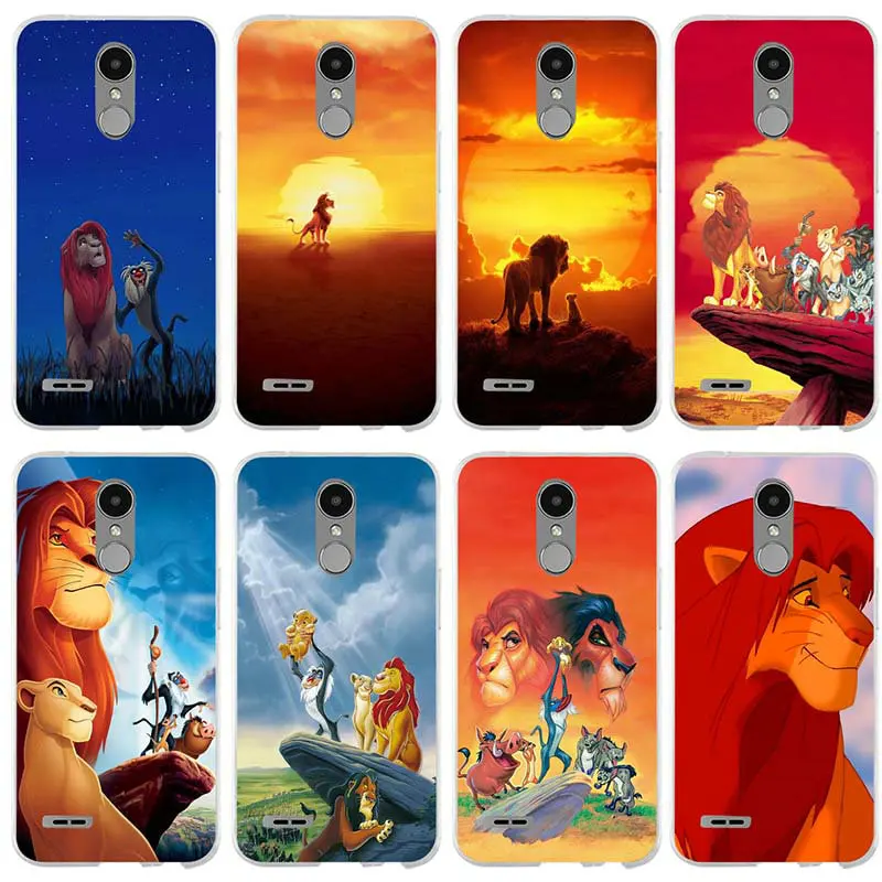 

Soft TPU Funny Phone Cases for LG G2 G3 Mini G4 G5 G6 K4 K7 K8 K10 2017 Nexus 5 5X V10 V20 V30 The King Simba The Lion King