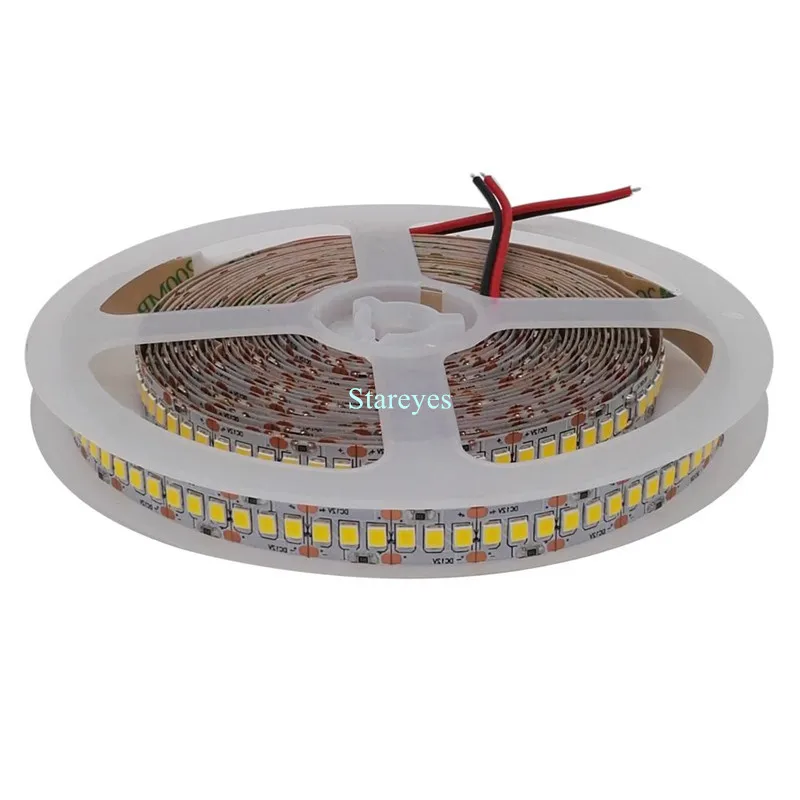 1 шт. 5 м SMD 2835 120 240 светодиодный/м DC12V Светодиодный IP20 не водонепроницаемый гибкий