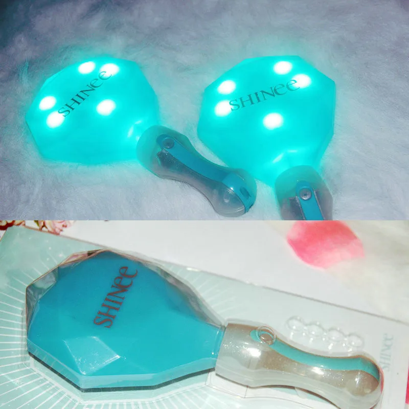 [MYKPOP] SHINEE освещение концертов палочки вентиляторы поддержка Lightstick KPOP вентилятор Подарочная коллекция SA18042704