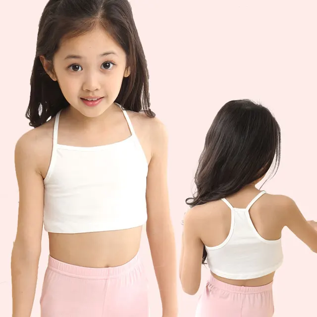 Baumwolle Mädchen Tank Top 4 12 Jahre Unterwäsche Für Kinder Mädchen Unterhemden Kinder