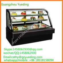 Напрямую с завода цена 1,2 м коммерческий свободно стоящий стеклянный современный торт витрина цена/морозильная камера для тортов/стеклянный шкаф-витрина для тортов