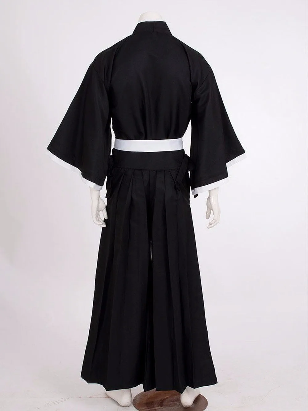 Hot Anime Cosplay Costume Bleach Kurosaki Ichigo Robe Cloak Coat Free Shipping Japanese Anime Cosplay Halloween Costume