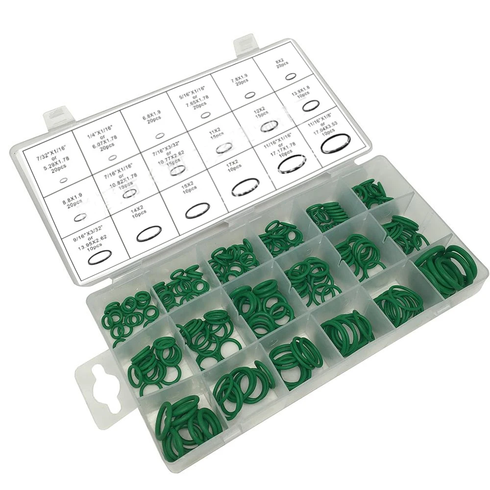 Buy High Quality 270Pcs 18 Sizes O ring Kit Green