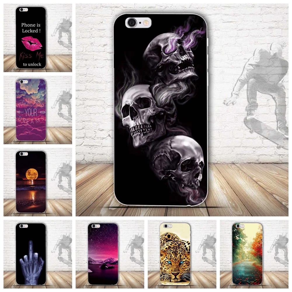 Case For iphone 5 5s SE Case For iPhone 6 6s 7 Case Silicone Cover for iphone 6 6S Plus 7Plus Cover for Iphone 7 Cover Phone Bag