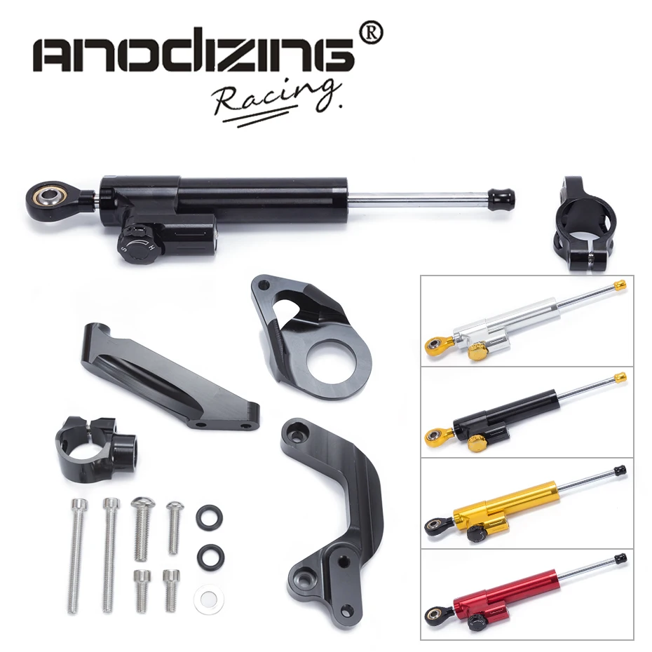 

FREE SHIPPING For SUZUKI GSXR1000 GSXR 1000 2009-2015 Motorcycle Aluminium Steering Stabilizer Damper Mounting Bracket Kit