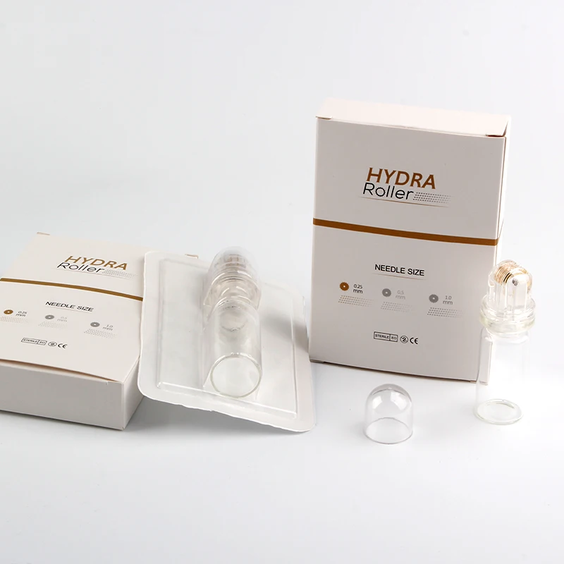 

Hydra Roller 64 Titanium needle Meso Derma Needle Tools For Hyaluronic Acid Skin care Needle-free Mesotherapy No Liquid Injectio