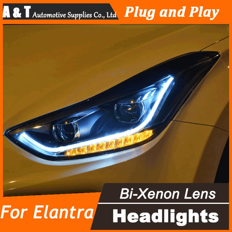 ксеноновые фары hyundai elantra