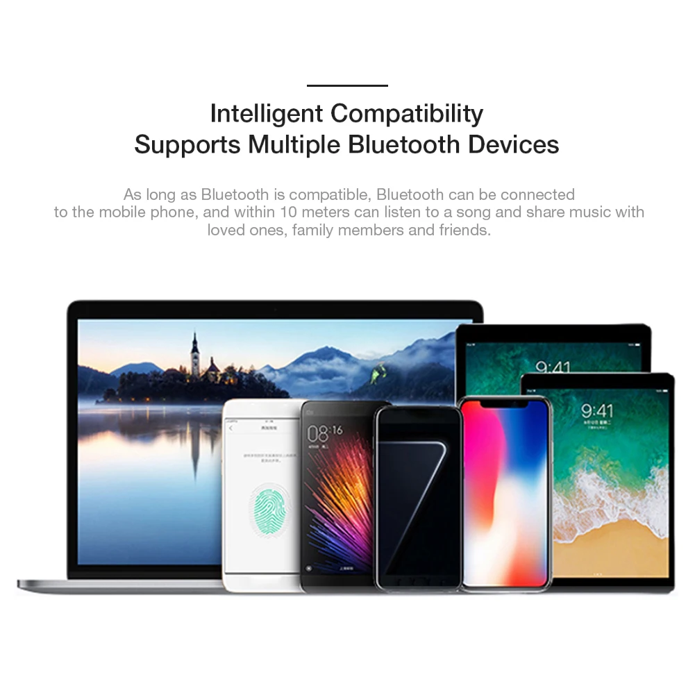 WA10 татуировки Bluetooth 5,0 мини сабвуфер наушники-вкладыши TWS Bluetooth 5,0 Беспроводной наушники IPX7 Водонепроницаемый Смарт Bluetooth наушники