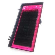 Полный набор, индивидуальные шелковые ресницы ручной работы для наращивания ресниц, кривая J, B, C, D, расклешенные ресницы, искусственные ресницы