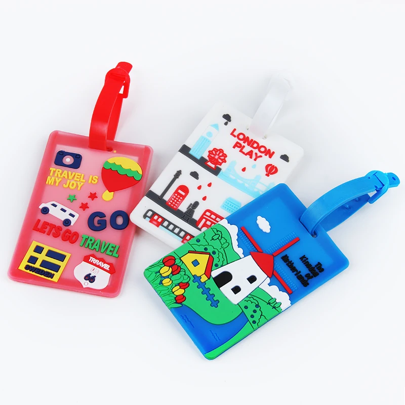 Kawaii Suitcase Luggage Tag Cartoon ID Address Holder Baggage Label Silica Ge Identifier Travel Accessories Travel Luggage Tags Kawaii Suitcase Luggage Tag Cartoon ID Address Holder Baggage Label Silica Ge Identifier Travel Accessories Travel Luggage Tags