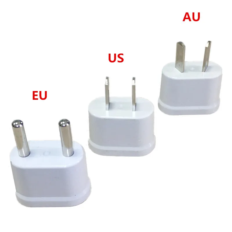 

US American Plug Adapter 2 Pin EU European Euro Europe AU KR To US JP Travel Adapter Plug Outlet Power Electric Socket Outlet