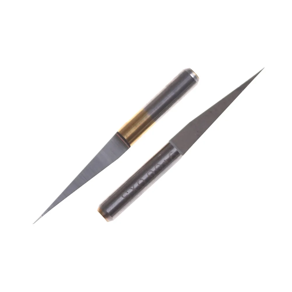 

Dropship 10Pcs 3.175mm Carbide PCB Engraving Bits CNC Router Tool 10 Degrees 0.1mm