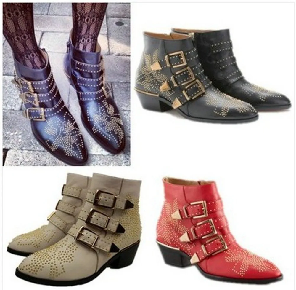 low heel cowboy ankle boots