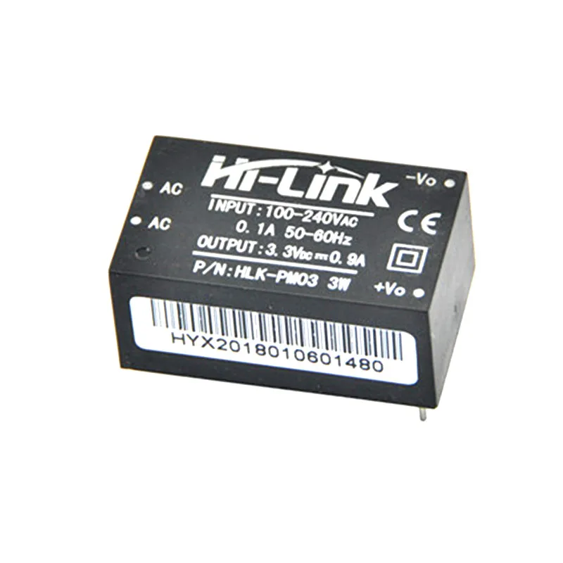 2 шт./лот Hi-link HLK-PM03 AC-DC 220 В до 3,3 В понижающий изолированный блок питания преобразователь