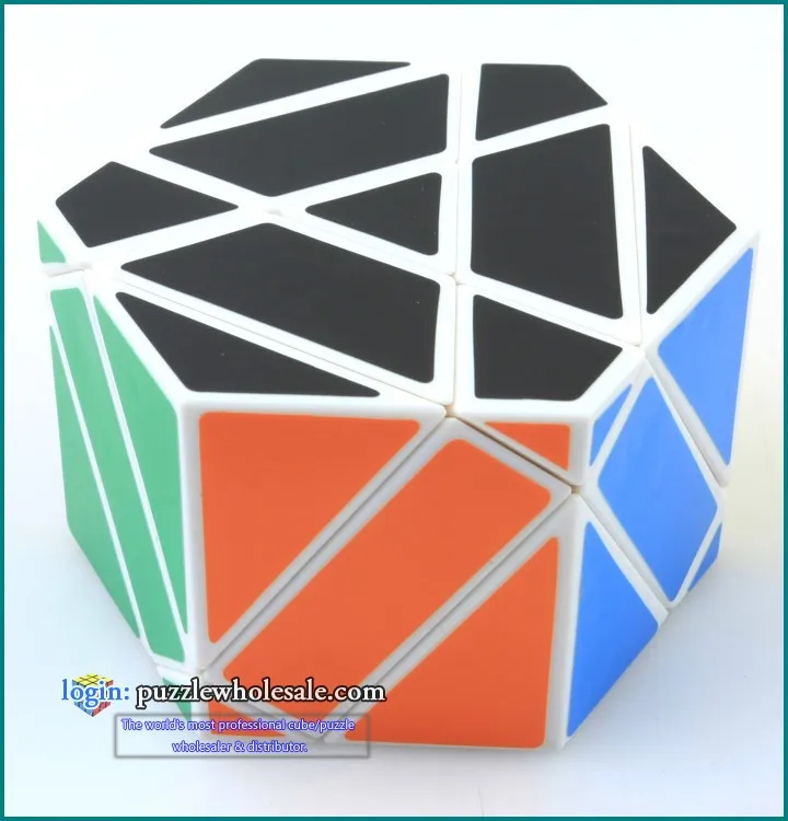 DianSheng Shield волшебный куб MoDun Головоломка Куб IQ головоломка игрушки скоростной волшебный куб пазл игрушки развивающие игрушки для детей - Цвет: white