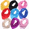 60cm Candy Colors Women Silk Scarf Fashion Silk Shawl Head Covering Ladies Professional Small Squares New Design Silk Scaves 6