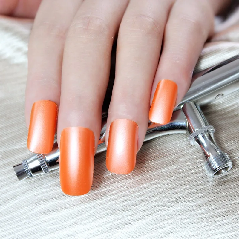 OPHIR перламутровые оранжевые аэрограф чернила для ногтей трафарет для ногтей художественная шлифовка 10 мл/флакон временная татуировка пигмент_ TA098-9