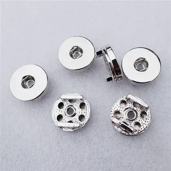 

30pcs/lot DIY snap button findings,metal diy press 18mm snap button accessories for bracelet/necklace
