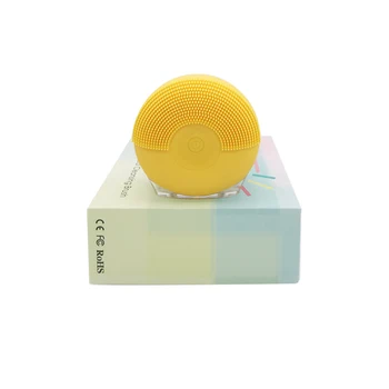 

Mini Electric Rechargeable Waterproof Silicone Makeup Pore Cleanser Cleaner Brush Sonic Skin Cleansing Machine