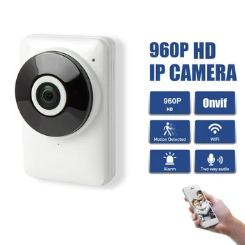 

HD 960P Panoramic Camera Wireless Wi-Fi Network IP Camera Security Fisheye Night Vision Monitor Webcam Home Baby Monitor