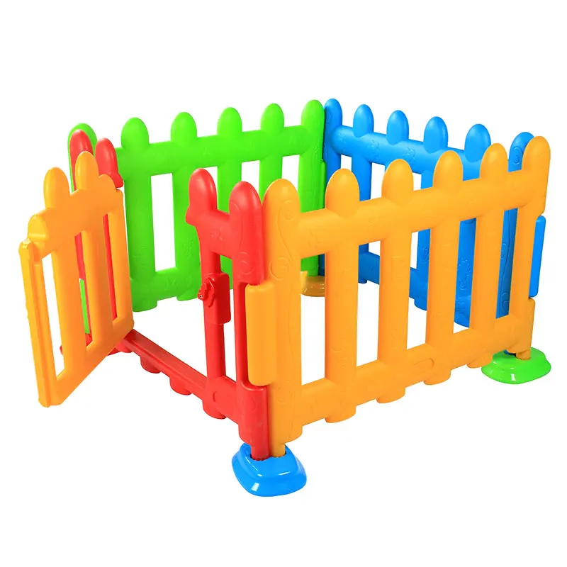 Folding Children Plastic Fence Baby Game Guardrail Playing Crawling ...