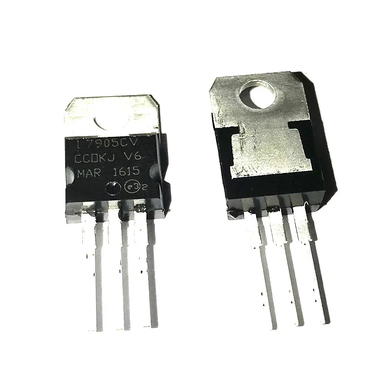 

10pcs/Lot Linear Voltage Regulator IC Negative Fixed 1 Output -5V 1.5A TO-220AB L7905CV