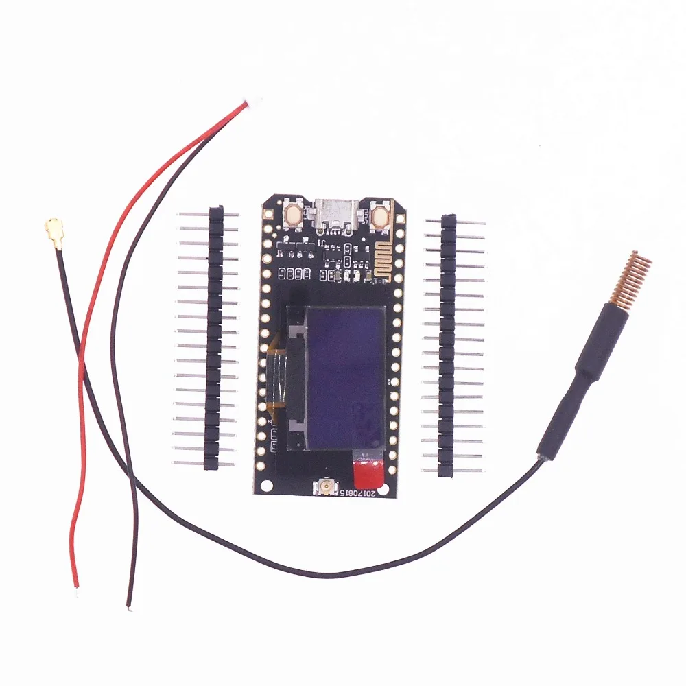 Для TTGO LORA32 433 МГц ESP32 0 96 дюймов экран Bluetooth WIFI модуль OLED дисплей SX1278|Запасные части|