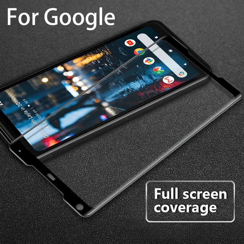 

9H tempered glass screen protector display full 360 for google pixel 3AXL 3A 2XL 3XL 2 3 xl mobile phone protective HD film