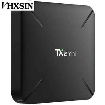 

VHXSIN 2PCS/LOT TX2 Mini Smart TV Box Android 7.1 RK3229 2GB 16GB 2.4GHz WiFi Support 4K HD H.265
