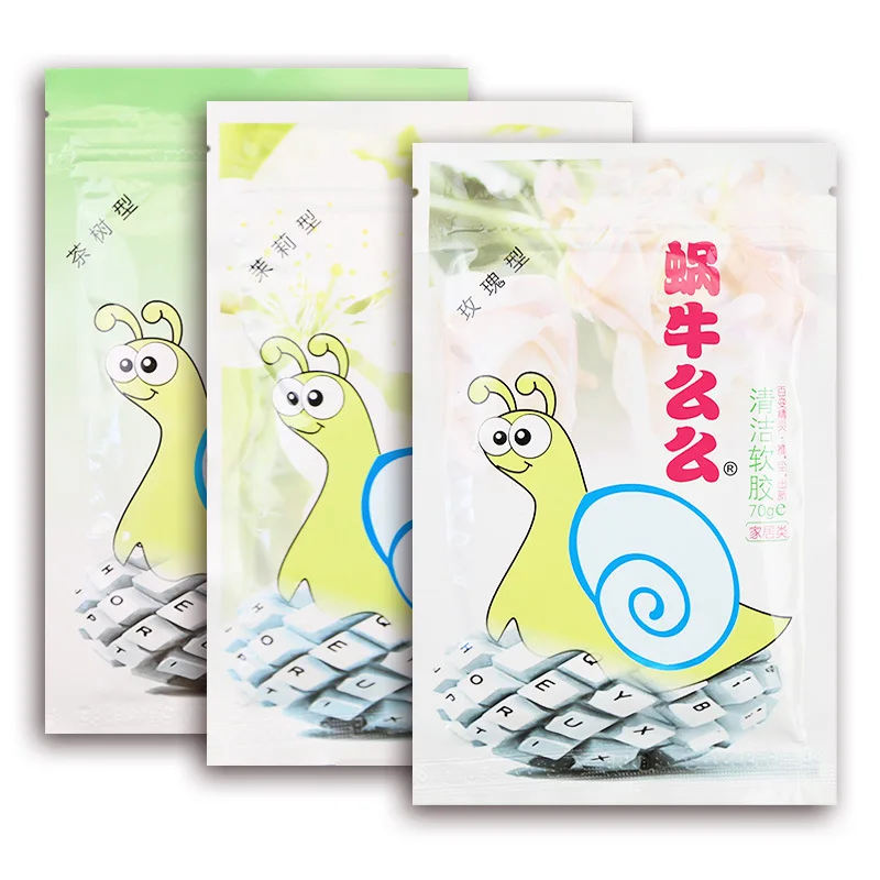 

Super Dust Keyboard Cleaner Cleaning Tool Natural Plant Soft Glue Universal for PC Keyboard for Remote Control Car Outlet