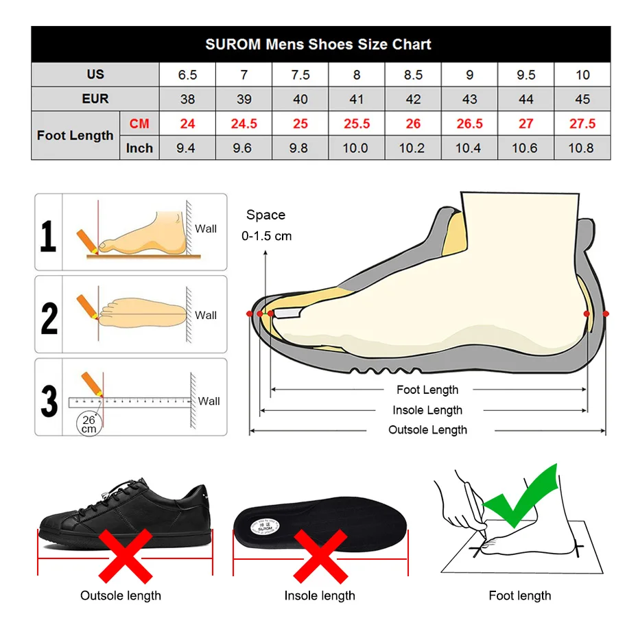 SUROM спортивная обувь для мужчин летние кроссовки дышащая сетка уличная спортивная обувь мужская увеличивающая рост черная верхняя мужская обувь на шнуровке