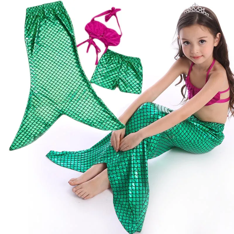 MIDUO 2018 Princess Ariel Kid Little Mermaid Tails Costume Ariel Baby