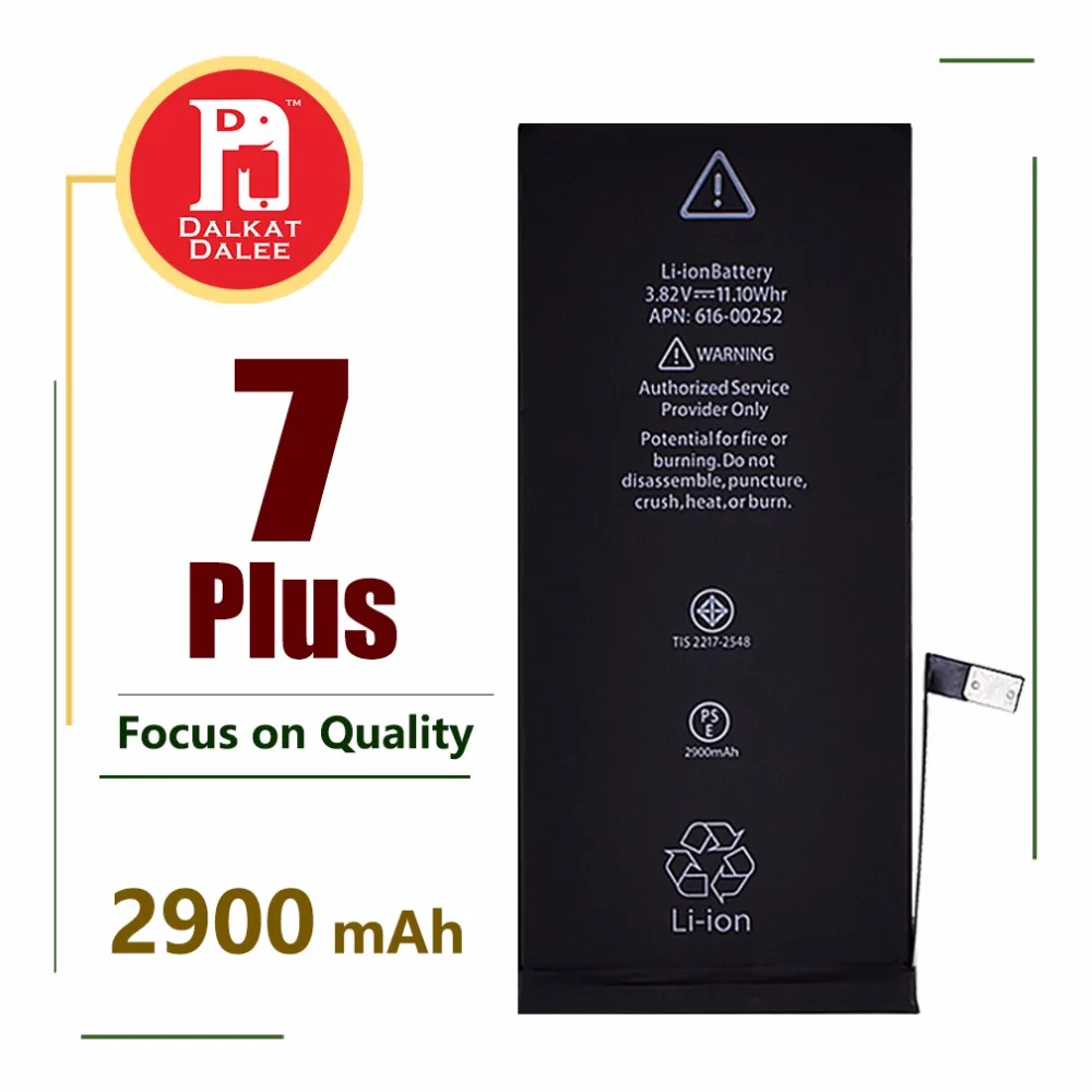 High Capacity Phone Battery For iPhone 7 Plus Replacement Batteries For